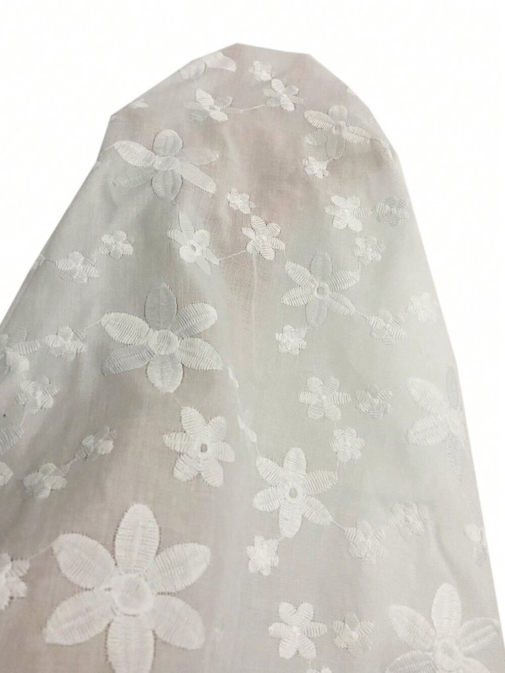 White Casual Women's Floral Printed Loose Top - Picture 8 of 8